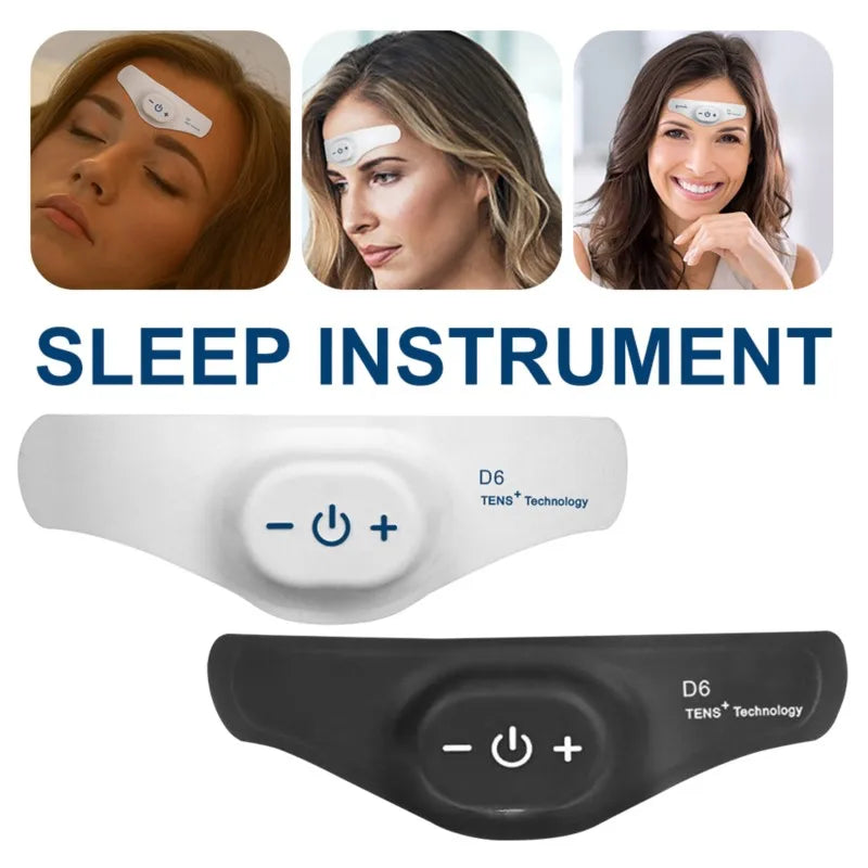 Migraine Relief Insomnia Sleep Instrument TENS Microcurrent Sleep Aid Device Pressure Relief Migraine Head Massager Device