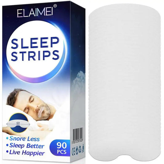 90Pcs Mouth Tape Sleep Strip for Anti-Snoring Mouth Breathing Tape to Improve Sleep Mouth Stickers for Snoring Lip Patch